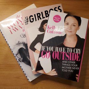 Lot of 3 Motivational Books Sophia Amoruso Kelly Cutrone Diane von Furstenberg